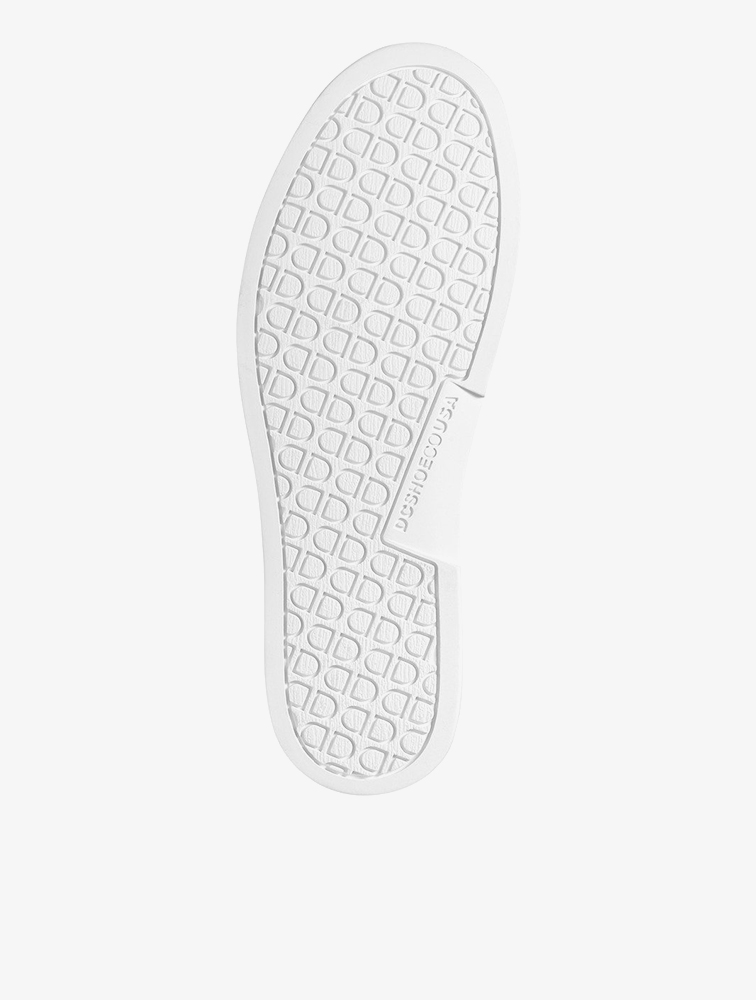 MyRunway Shop DC Shoes White Villain 2 Leather SlipOn Sneakers for